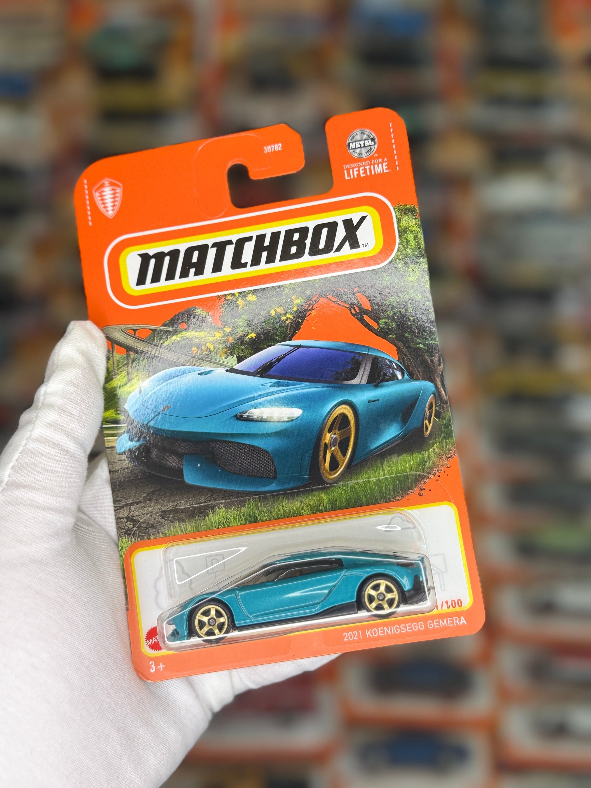 2021 Koenigsegg Gemera (Matchbox 1-100) Front View