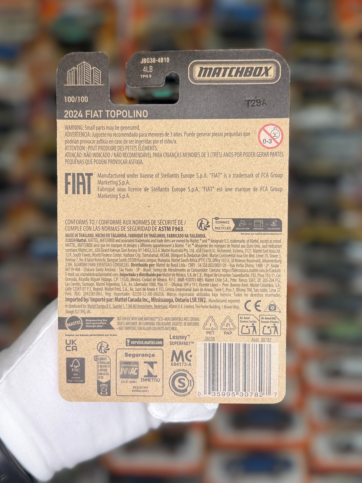 2024 Fiat Topolino (Matchbox 100/100)