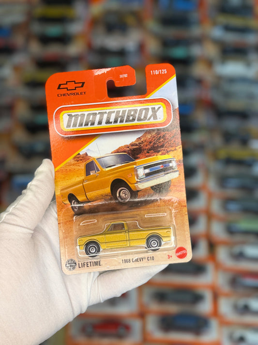 1968 Chevrolet C10 Pickup (Matchbox 110-125) Front View