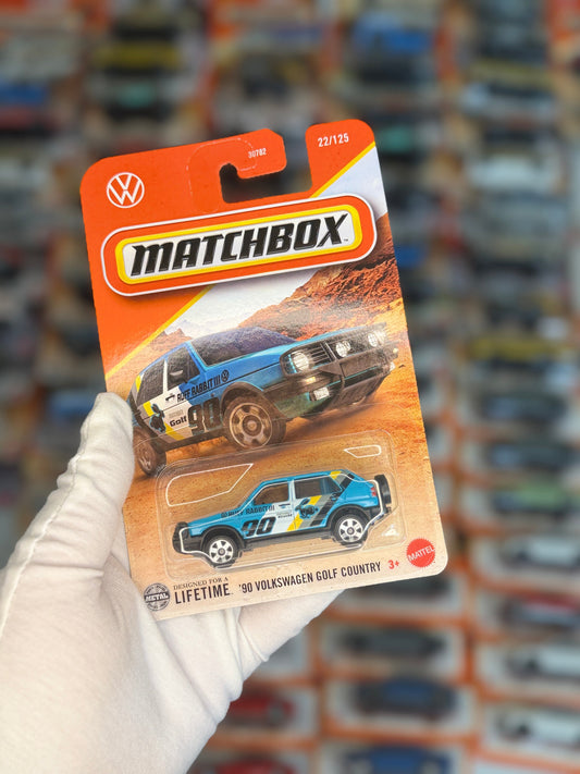 1990 Volkswagen Golf Country (Matchbox 22-125) Front View