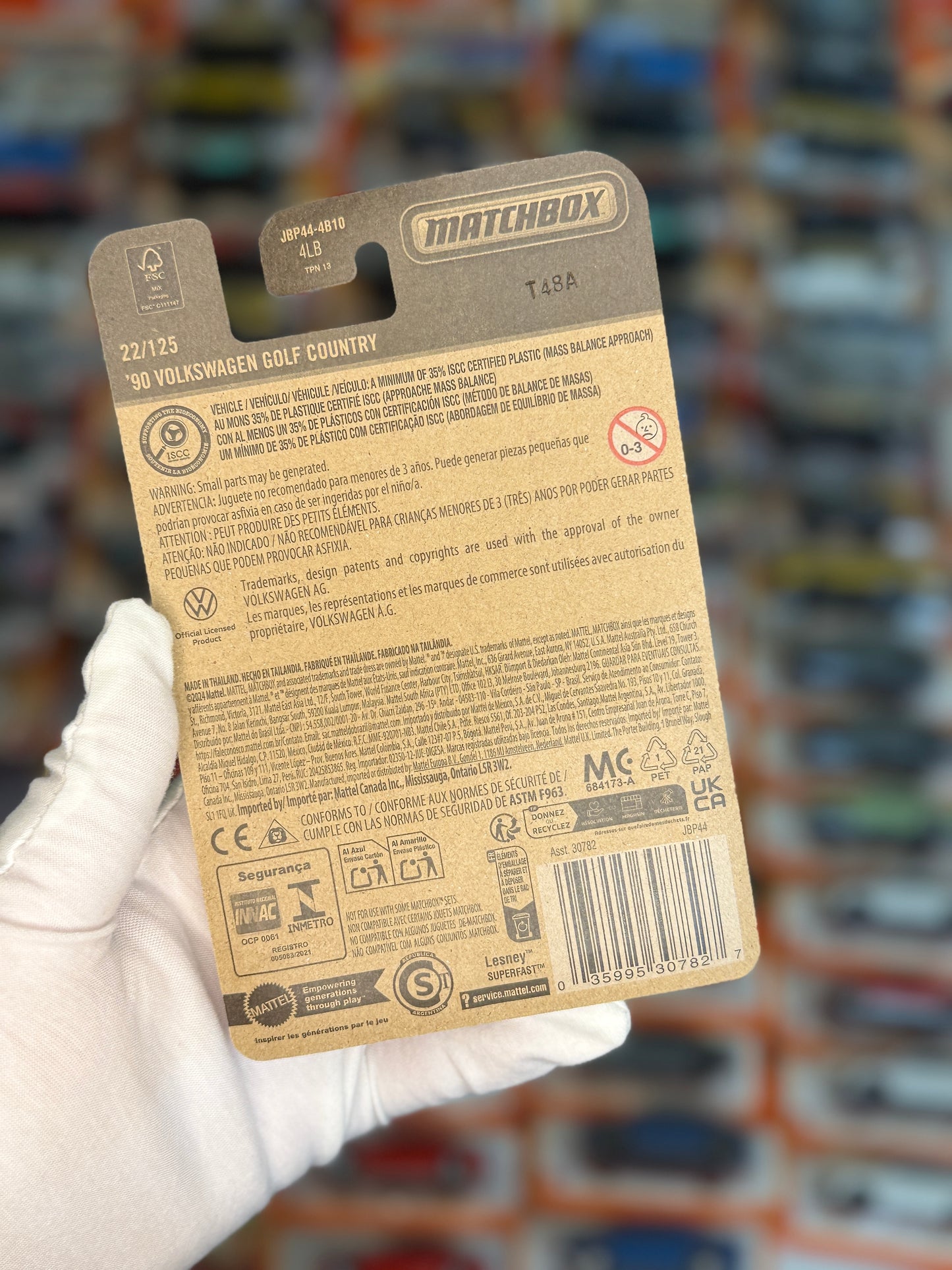 1990 Volkswagen Golf Country (Matchbox 22/125)