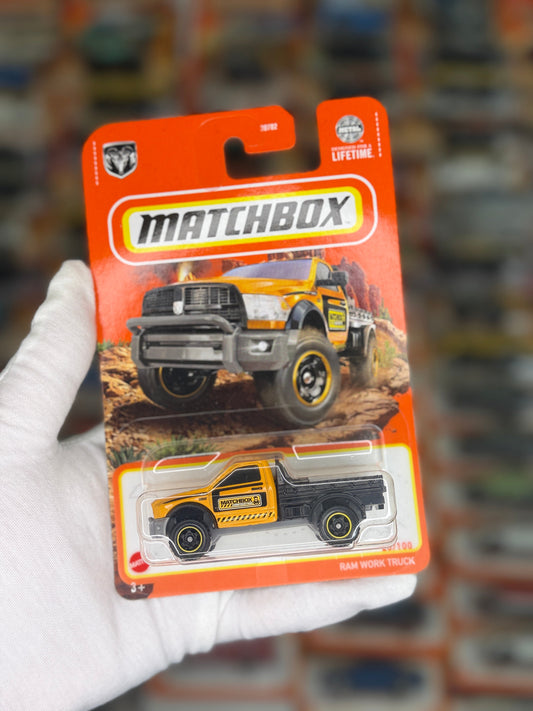Ram Work Truck (Matchbox 23-100) Front View