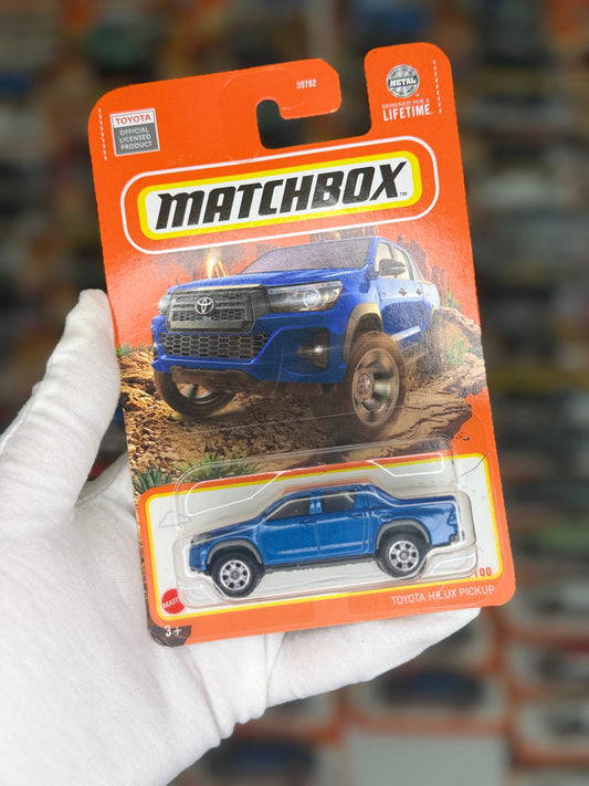 Toyota Hilux Pickup (Matchbox 35-100) Front View