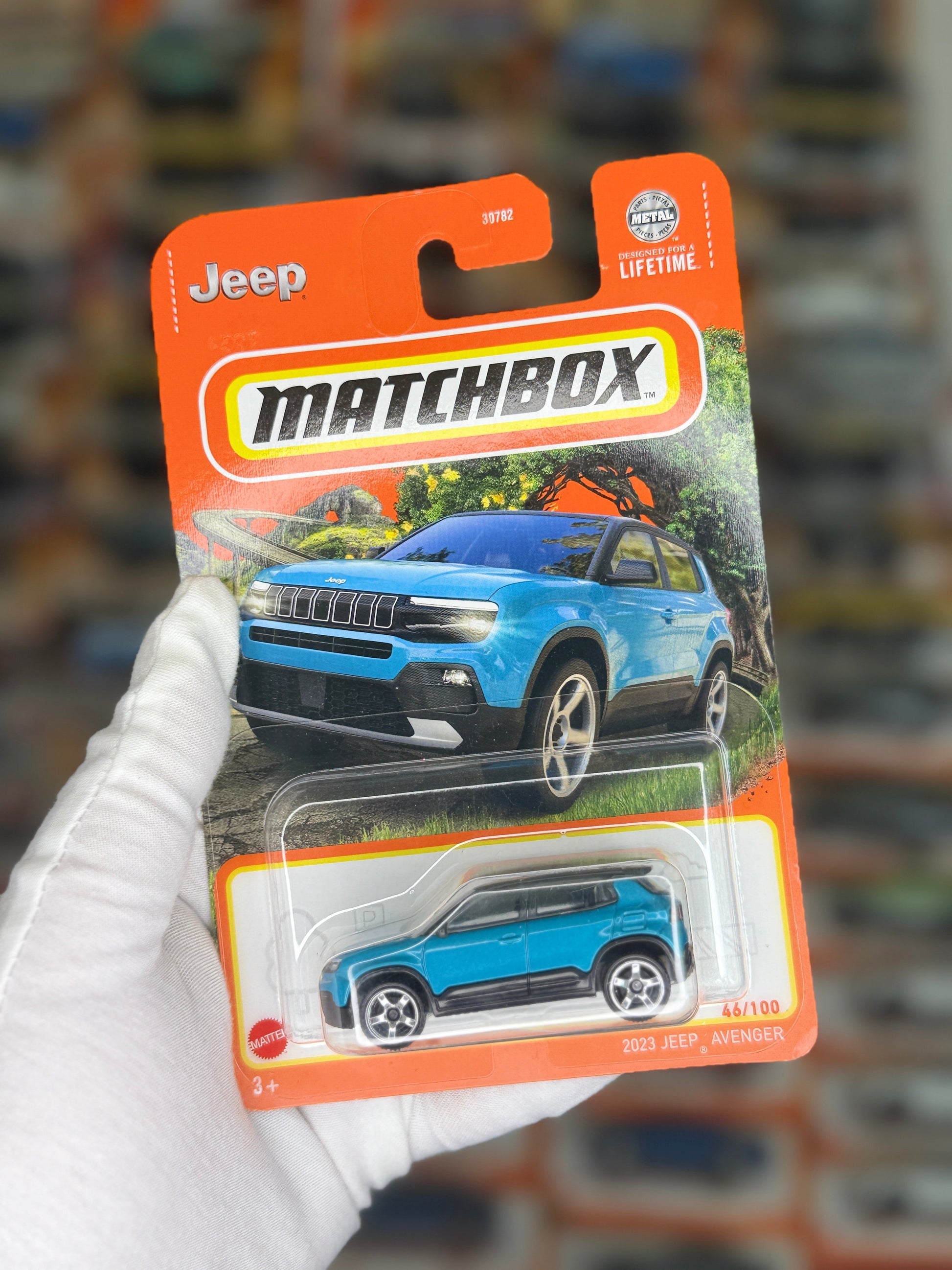 2023 Jeep Avenger (Matchbox 46-100) Front View