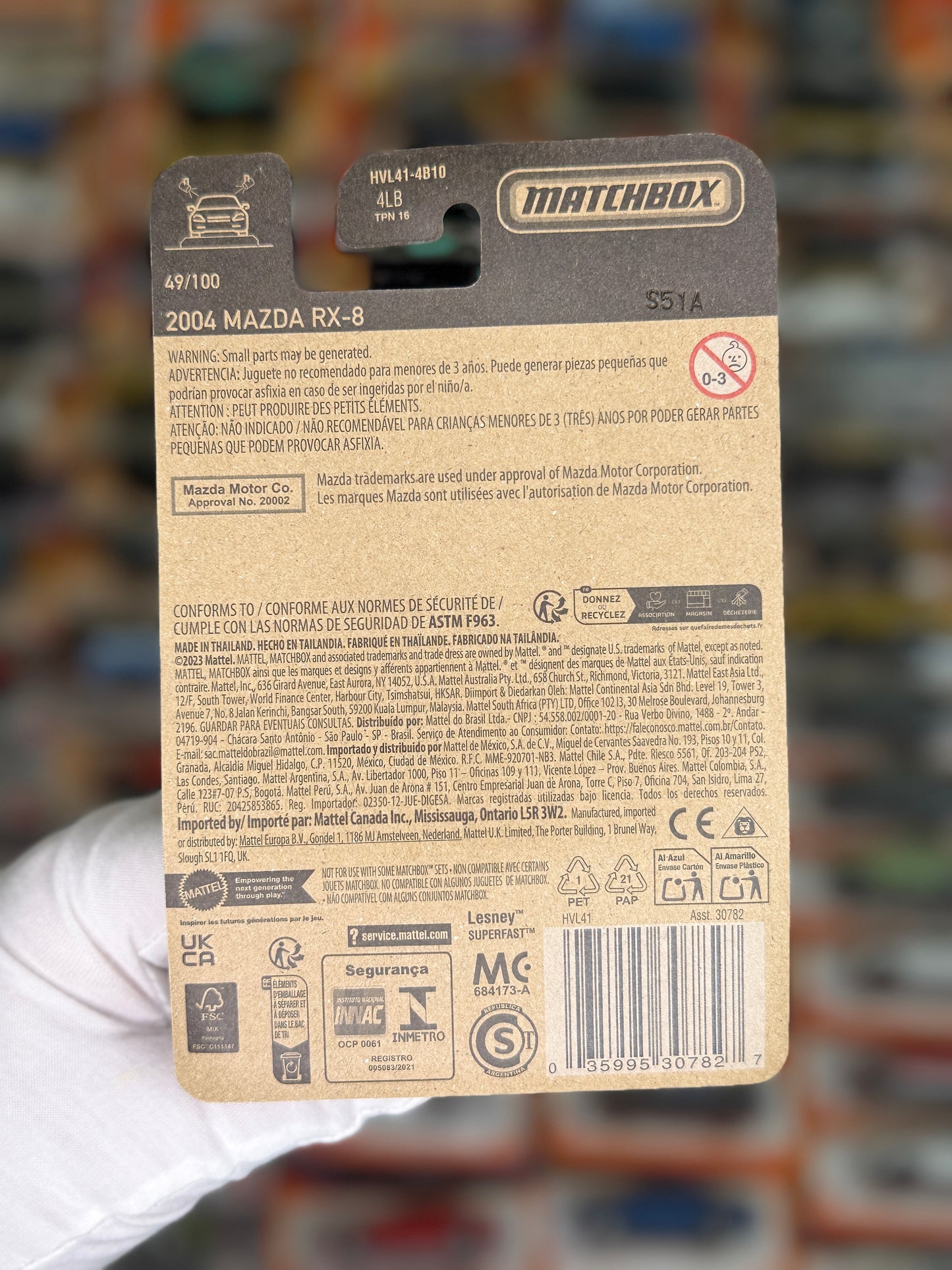 2004 Mazda RX-8 (Matchbox 49/100)