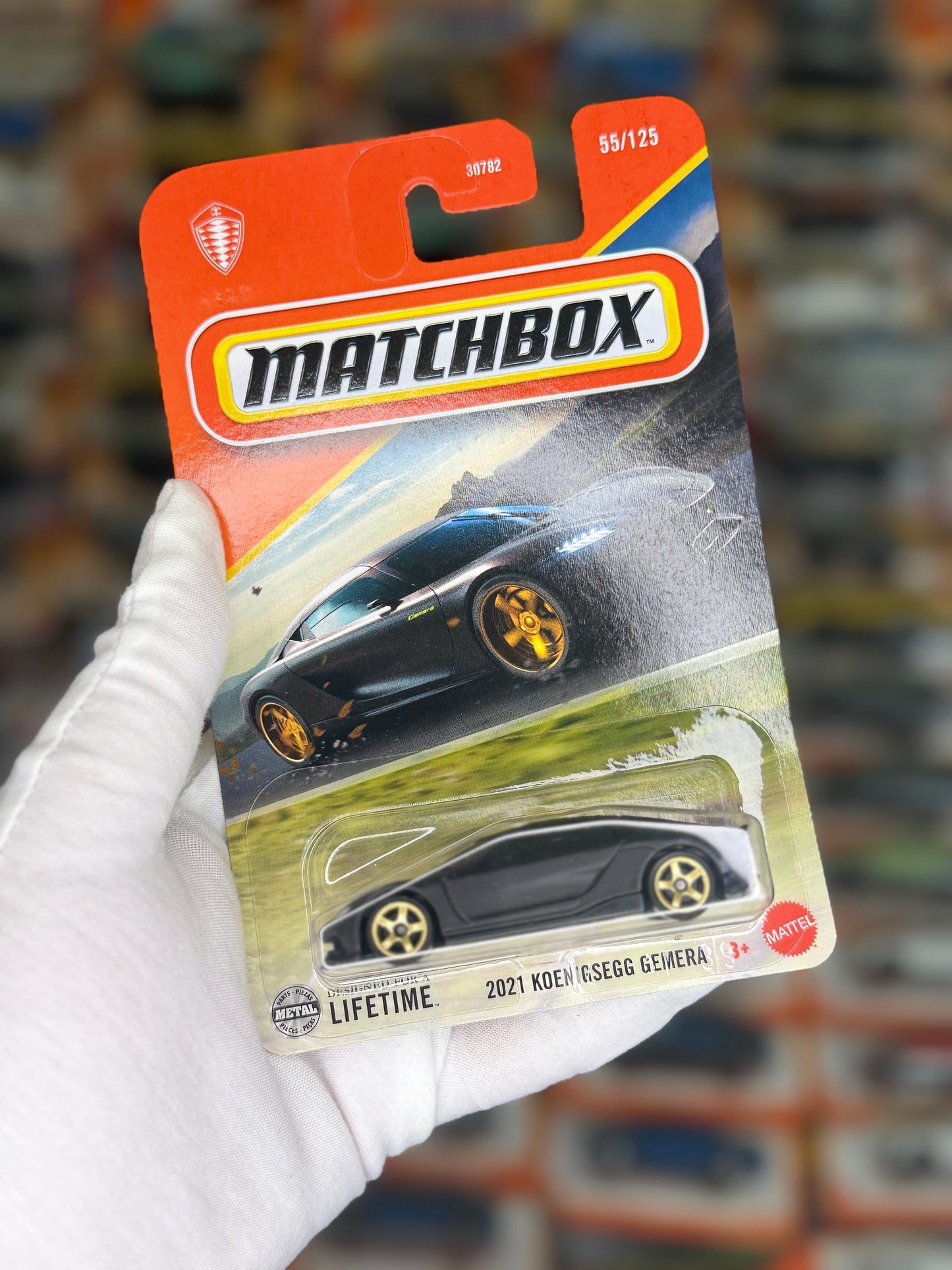 2021 Koenigsegg Gemera (Matchbox 55-125) Front View