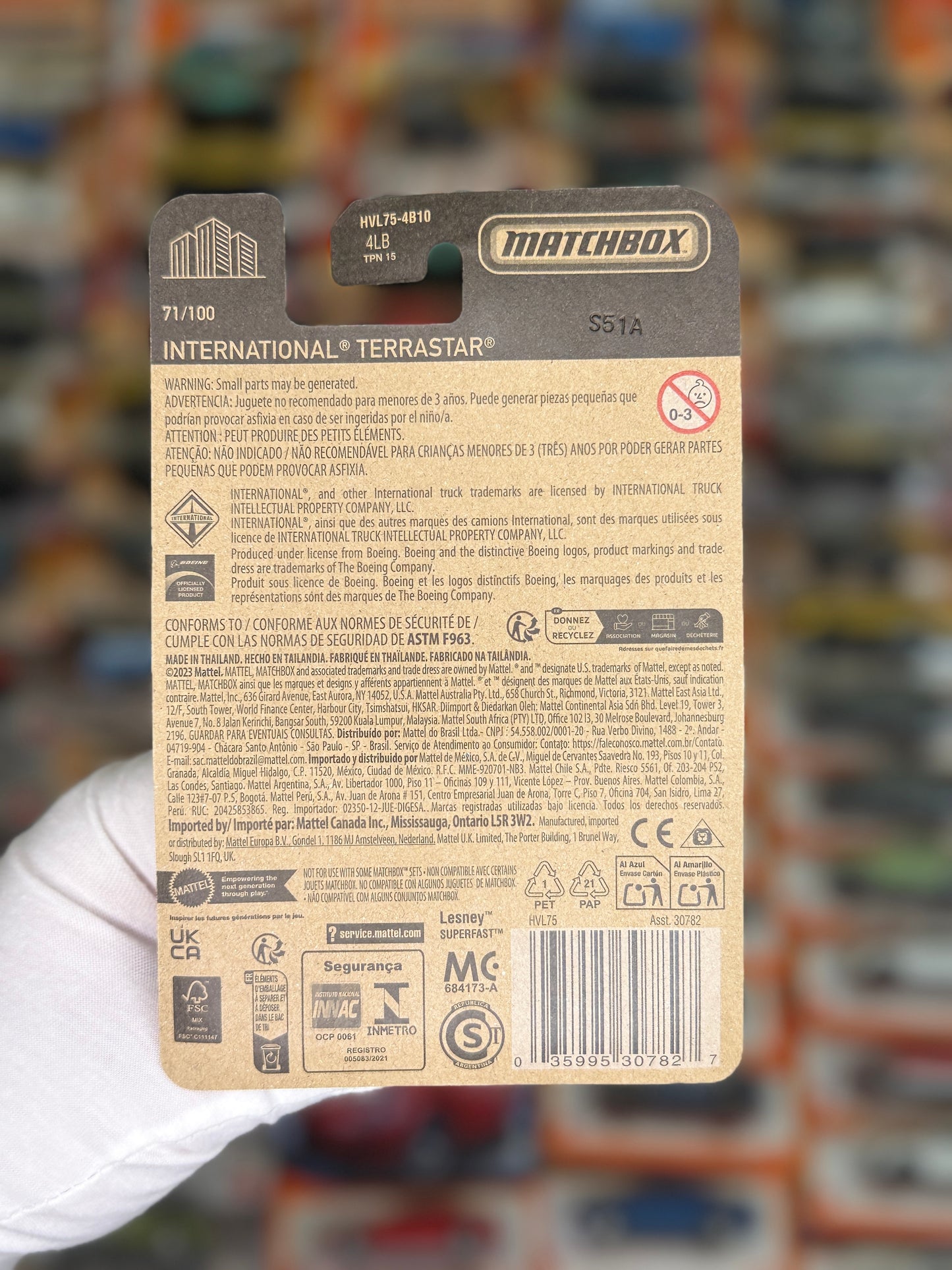 International Terrastar Ambulance (Matchbox 71/200)