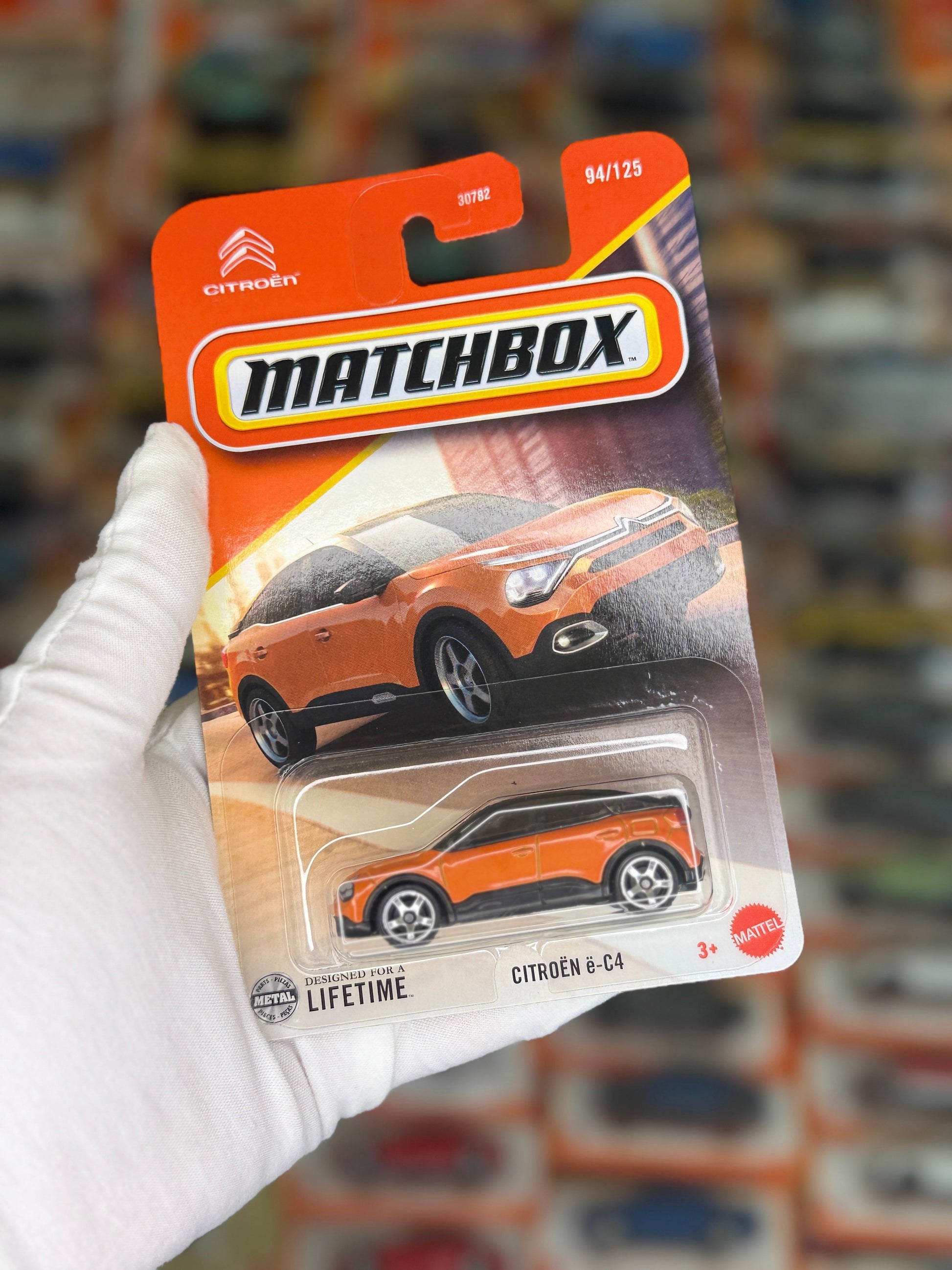 Citroën ë-C4 (Matchbox 98-125) Front View