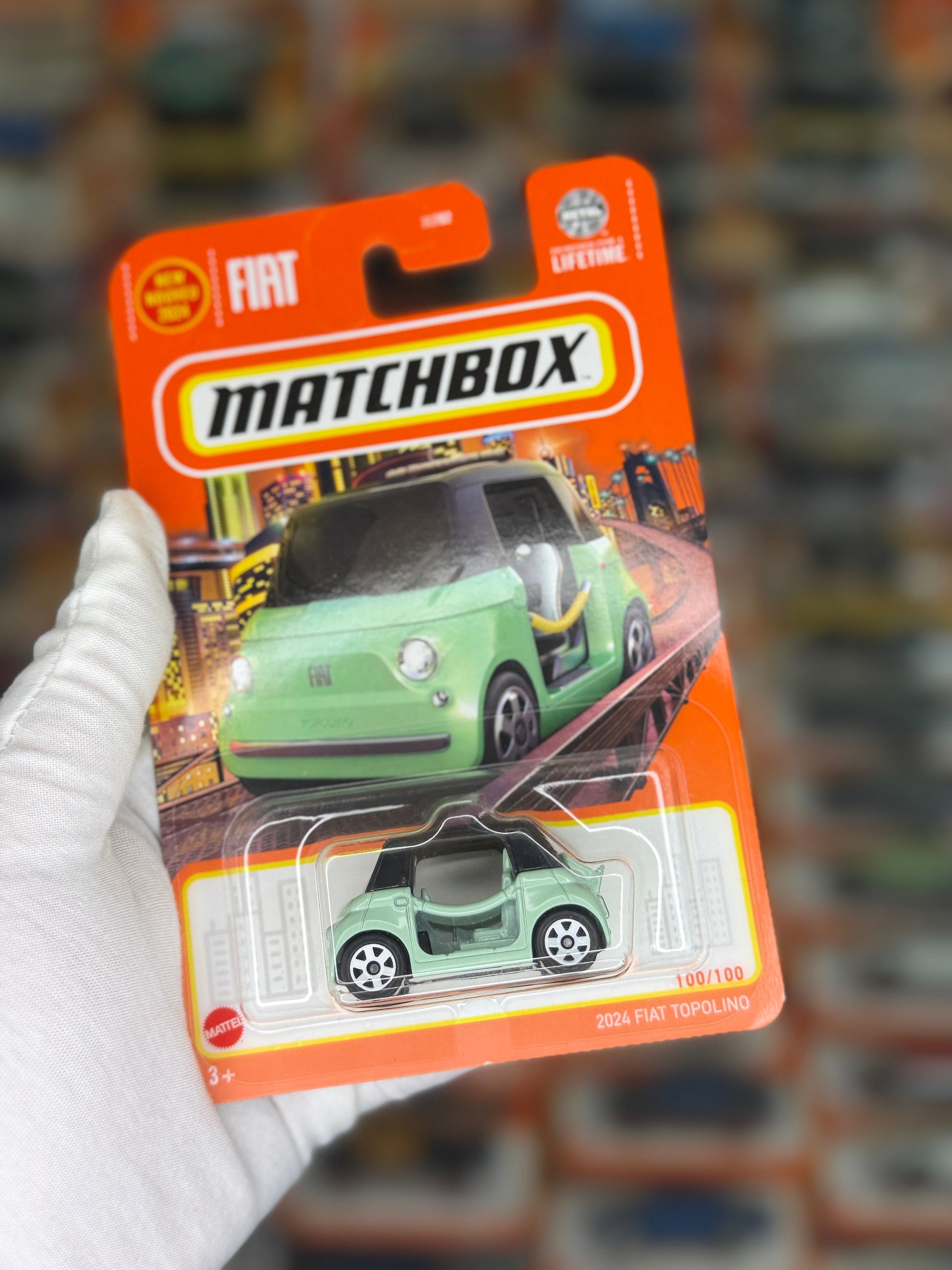 2024 Fiat Topolino (Matchbox 100-100) Front View