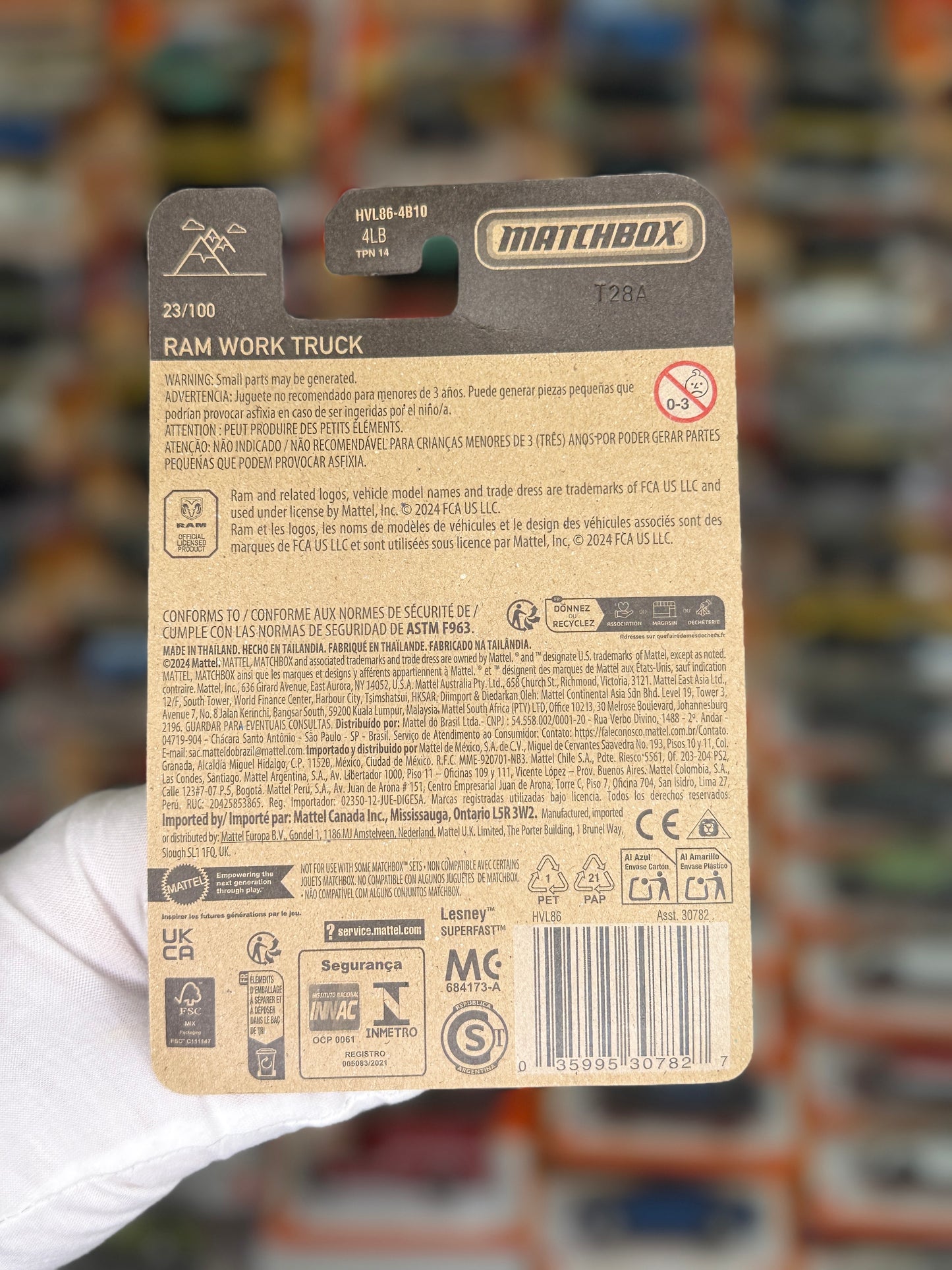 Ram Work Truck (Matchbox 23/100)