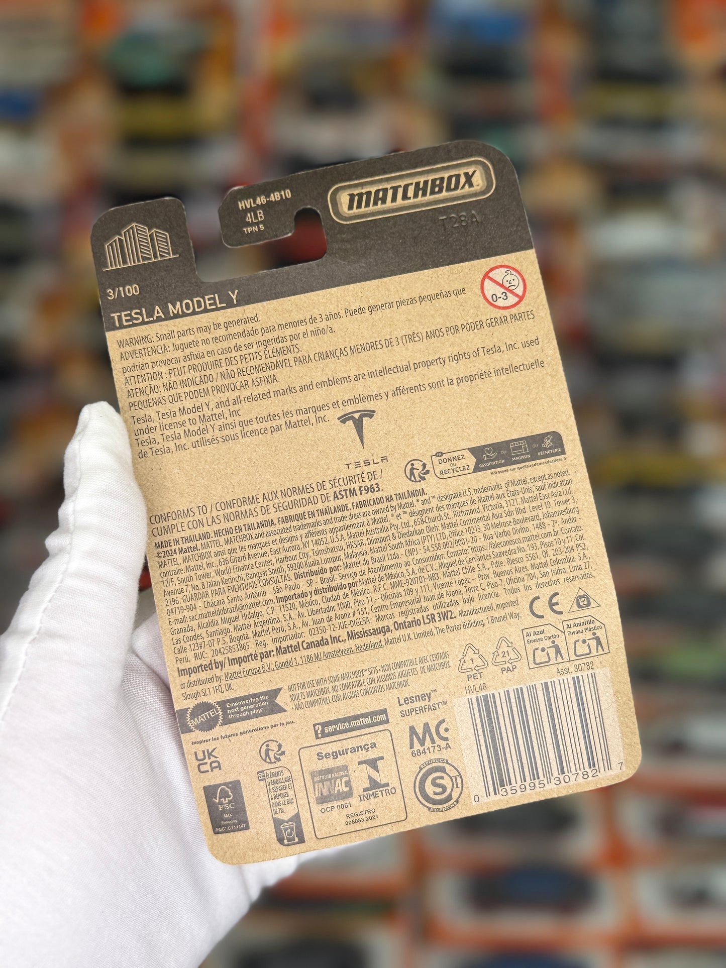 Tesla Model Y (Matchbox 3/100)